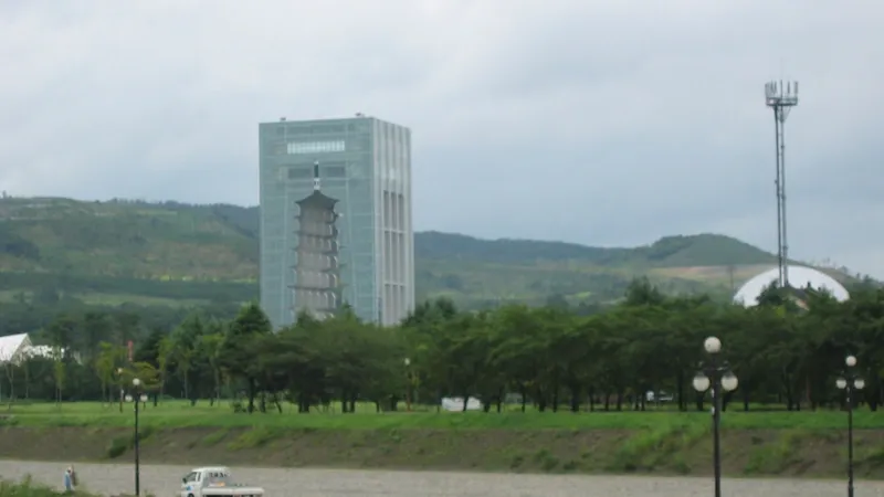 엑스포공원 연못 정원 및 피톤치드 솔숲 산책로