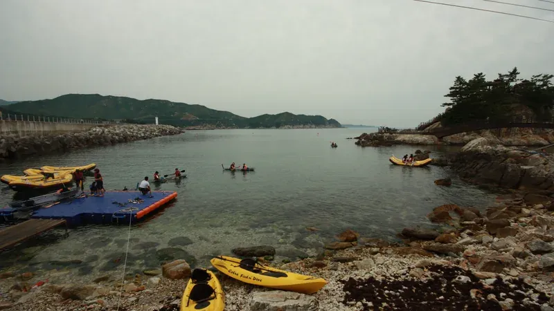 삼척해상케이블카 장호역 전망데크 및 무장애 산책로